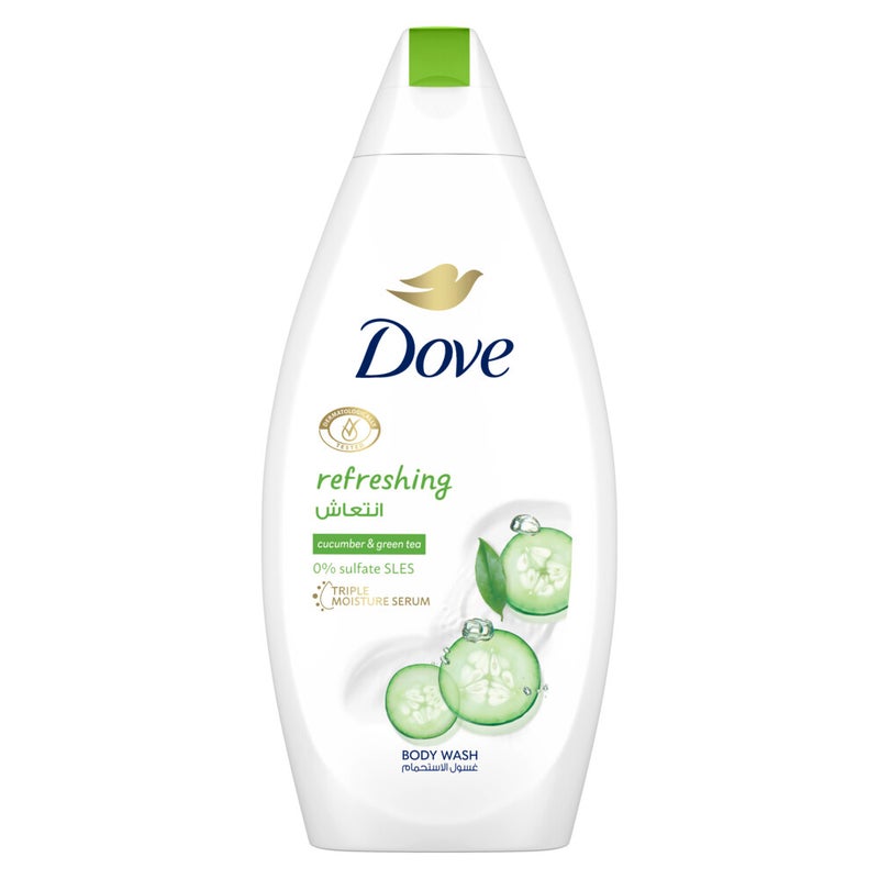 DOVE BW REFRESHING CUCUMBR DUNE 12X750ML - Image 1